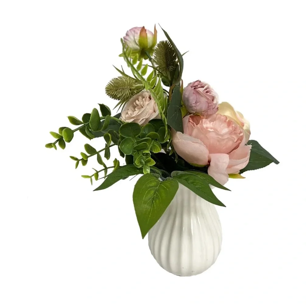 My Texas House Artificial Easter Flower Arrangement in Pot, Multicolor